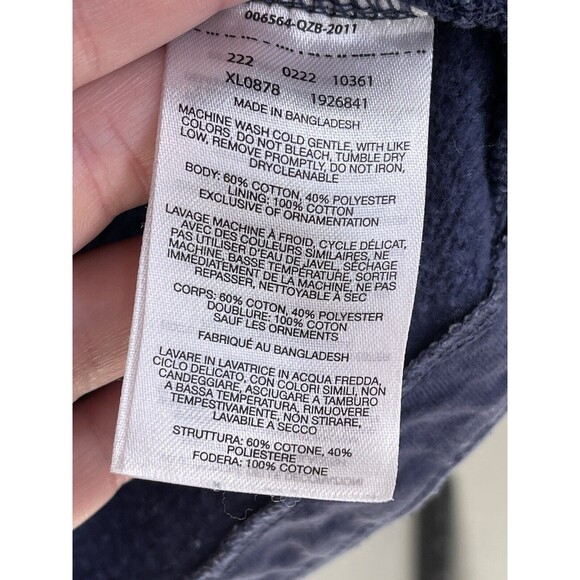 Columbia Women's Hoodie Find‎ Your True North Blue Graphic Print Size Medium M - Picture 11 of 12